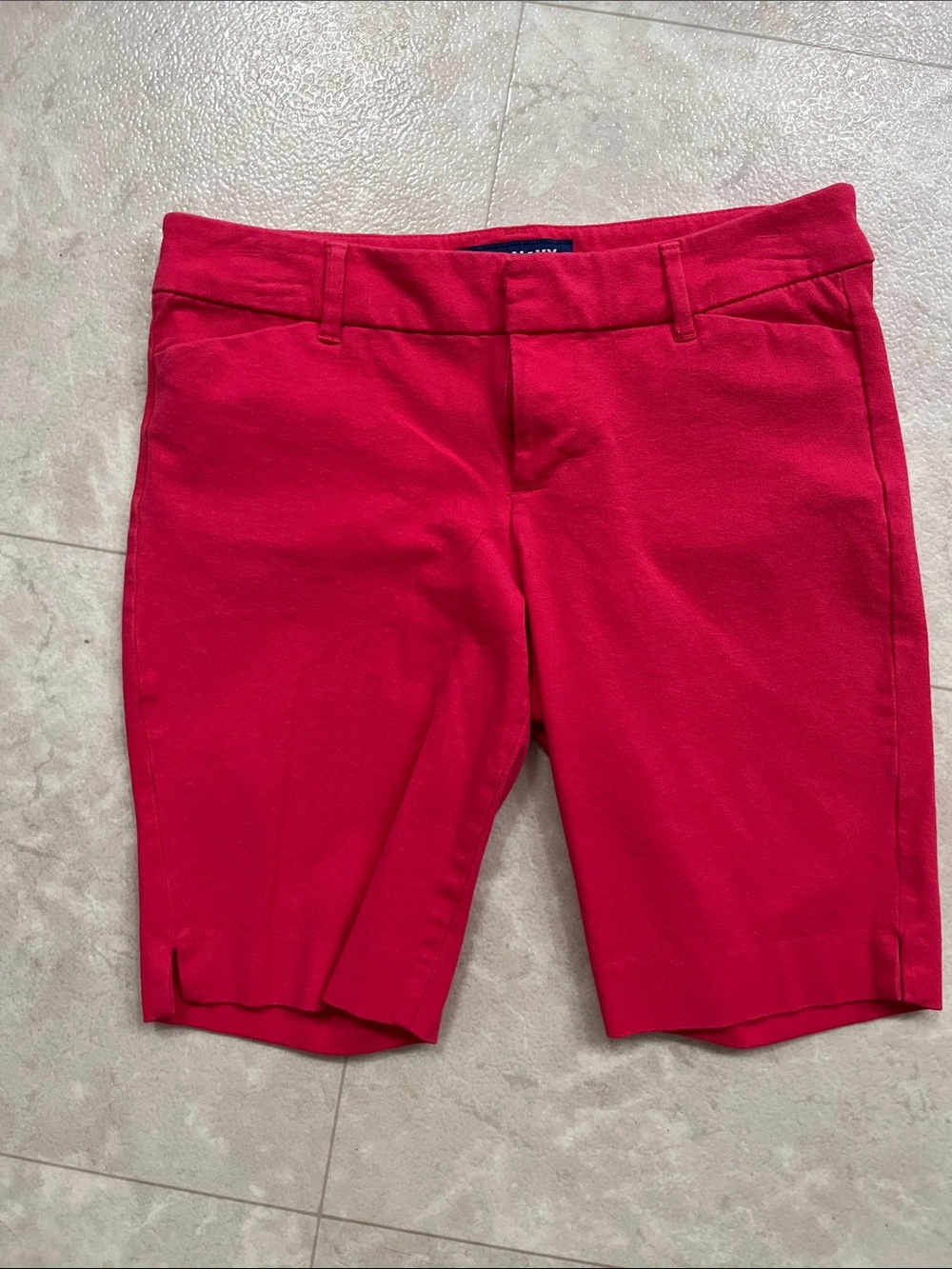 Old Navy Pink Bermuda Shorts with Belt Loops 4